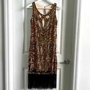 Vintage flapper dress costume